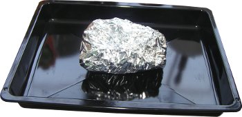 folia aluminiowa, blacha z piekarnika elektrycznego beko